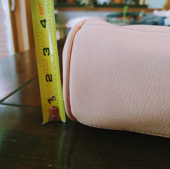 .Blush Pink Satchel with Shoulder Strap - Picture 4 of 11